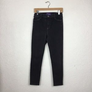 NYDJ Women’s Jeans Size 12 High Rise Black Skinny Stretch